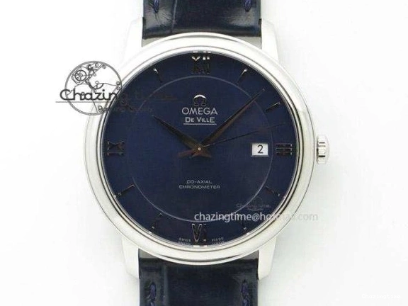 0323 SunProtective Constellation 38mm SS VSF 1:1 Best Edition Blue Textured Dial on SS Bracelet A8500 Super Clone 7917